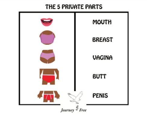 Educator Series: Body Parts Chart 2