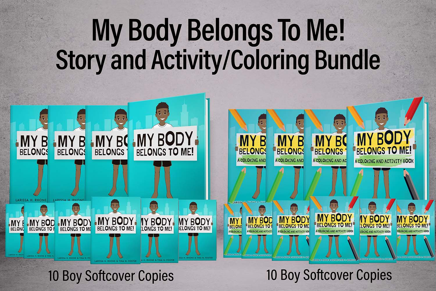 BOYS BUNDLE: My Body Belongs To Me Story and Activity Book